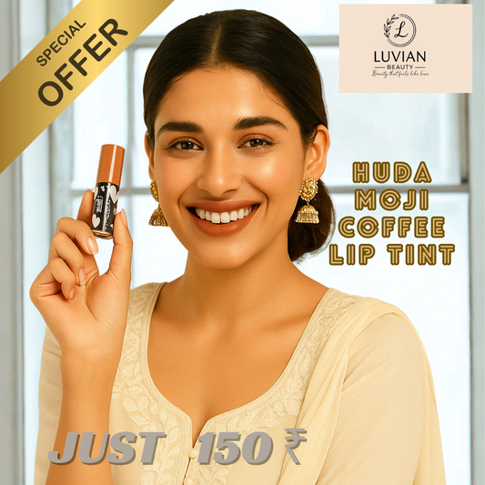 HUDA MOJI Coffee Lip Tint – Long-Lasting Matte Color for Everyday Glam
