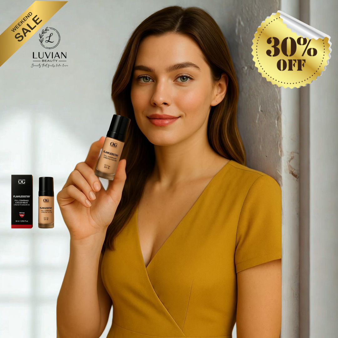 OG FlawlessStay Full Coverage Foundation – 8 Hour Wear | Oil-Free with SPF 15